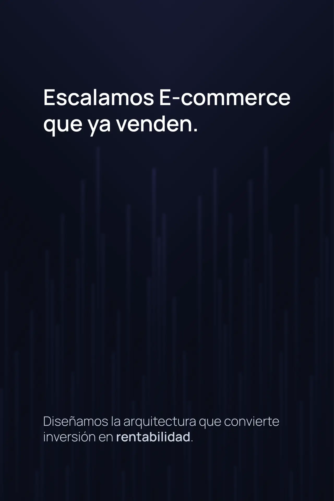 Escalamos e commerce que ya venden
